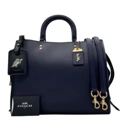 COACH コーチ　ローグ　2wayバッグ　美品 楽天市場】コーチ COACH ローグ 17 カラーブロック 2way