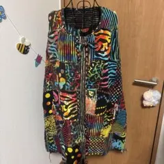 エルロデオ　カラフルパッチワークノースリーブチュニック