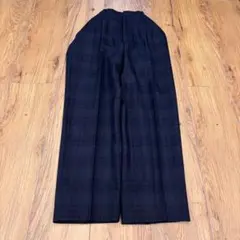00s archive check wide pants y2k buggy - メルカリ