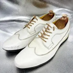 ★TOKYO JAPAN★レザーシューズ/27.0/ビジネスシューズ/革靴/白