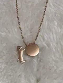 犬モチーフ ネックレス