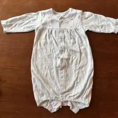 familiar
水色 刺繍付き ツーウェイ・ドレスオール５０〜60