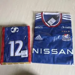 横浜Fマリノス　ユニフォーム、タオルマフラーセット　XOサイズ 横浜Fマリノス ユニフォーム、タオルマフラーセット Oサイズ - メルカリ