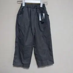【新品タグ付き】manina 千鳥柄 ワイドパンツ サイズ120