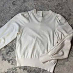 パフスリーブ ニット