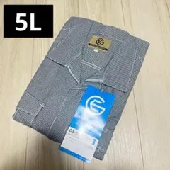 【新品・未使用】つなぎ 5L 半袖　オーバーオール　作業着　作業服