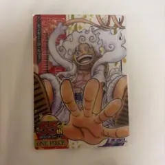 週刊少年ジャンプ55周年 モンキー・D・ルフィ ニカルフィ　コレクションシート 週刊少年ジャンプ55周年 モンキー・D・ルフィ ニカルフィ コレクション