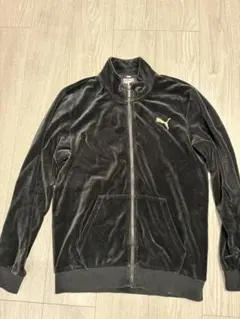 PUMA ベロア生地ブラックセットアップ
