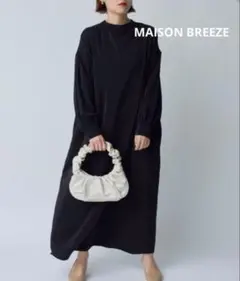 MAISON BREEZEメゾンブリーズ　3WAY ぽわん袖 ルーズ ワンピース