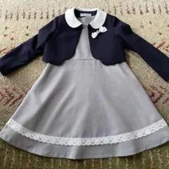 フォーマルドレスセット ネイビー グレー
