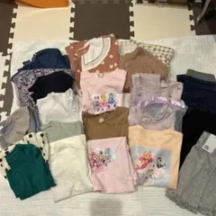 120 女の子　まとめ売り　春夏　ロンＴ　Ｔシャツ