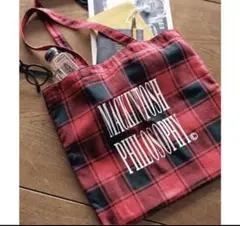 雑誌＊付録のみ＊LEE大人のチェックトートバッグ　マッキントッシュフィロソフィー