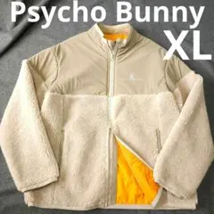 【サイコバニー】人気ロゴマーク×ボア生地 蓄熱 長袖ゴルフブルゾンジャケットXL