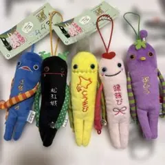 キャラクターぬいぐるみストラップセット
