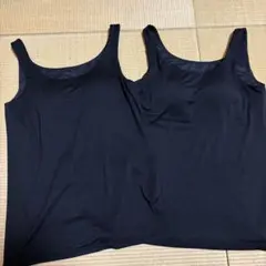 【UNIQLO】ヒートテック タンクトップ S 2枚セット ブラトップ ユニクロ