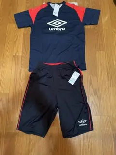 umbro サッカーウェアセット ネイビー/レッド