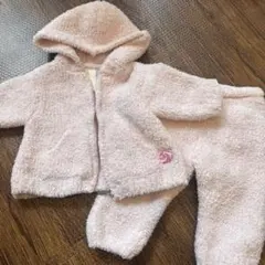 カシウエア　フルジッパー フード付き アウター　ボトムセット