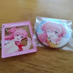 桃井愛莉 キーホルダー＆缶バッジ セット A