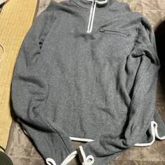 SNAFU スナフー　ジップスウェット　グレー　L