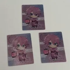 Satomi ストロベリープリンセス カード 3枚セット