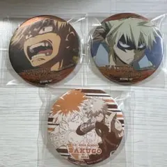 僕のヒーローアカデミア　ヒロアカ　 爆豪勝己 缶バッジ 3個セット