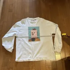 VISION STREET WEARホワイト 長袖カットソー Mサイズ