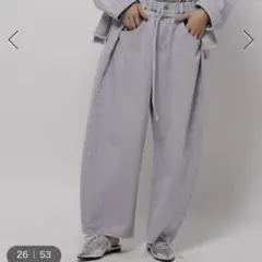 niko and… [NKJ 2025SS]BELT BARREL DENIM