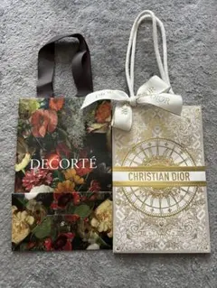 DECORTÉ & CHRISTIAN DIOR 紙袋 2点セット