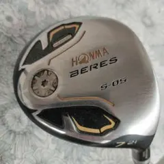 HONMA BERES S-03 7番 フェアウェイウッド カバー、シャフト付き