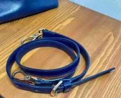 【ぱんだこぱんだ様専用】FURLA ネイビー ショルダーバッグ ストラップ
