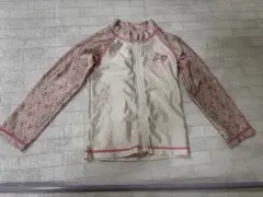 花柄ラッシュガード 100cm UVカット　スイミング　水着　ビーチ