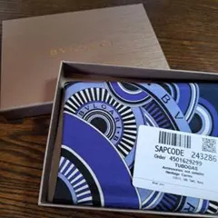BVLGARI　ブルガリ　ハンカチ　タグ付きのサムネイル
