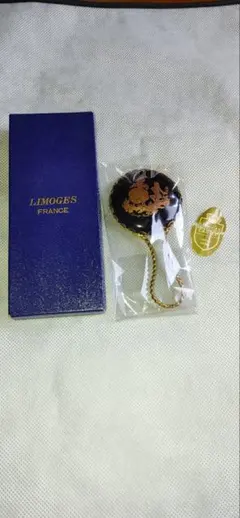 (未使用)LIMOGES リモージュ 手鏡 スプレーボトル アトマイザー 未使用)LIMOGES リモージュ 手鏡 スプレーボトル アトマイザー