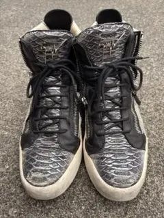 Giuseppe Zanotti ハイカットスニーカー パイソン柄のサムネイル
