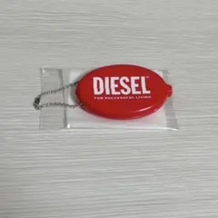 【新品】DIESEL コインケース 赤 レッド　ディーゼル