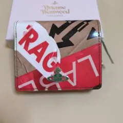 新品未使用　ヴィヴィアンウエストウッド　財布　二つ折り　ミニ財布