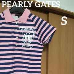 パーリーゲイツ ゴルフ　ポロシャツ　レディース　S　ピンク