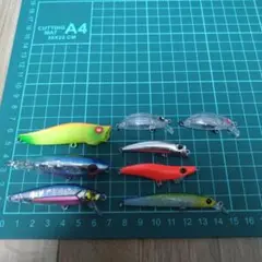 メバルプラグ5本セット ISSEI 海太郎 メガバス セット売り メバリング