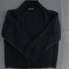 ケーブルニット 130