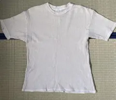 BEAUTY&YOUTH ワッフルTシャツ アイボリー XLのサムネイル