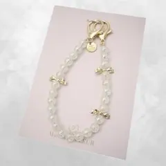 Maison de FLEUR メゾンドフルール オーロラリボン チャーム