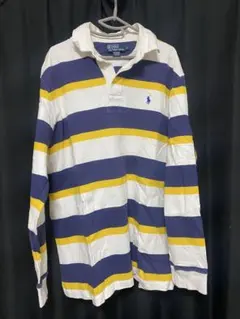 Polo by Ralph Lauren L 長袖ポロシャツ ストライプ