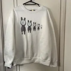 レディーススウェット　オーバーサイズ　韓国ファッション