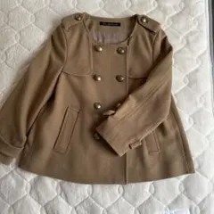 Green Label Relaxingベージュ ダブルブレストジャケット