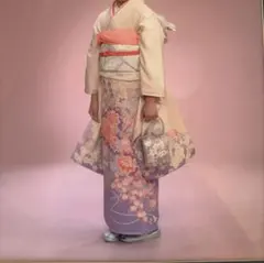 振袖セット　成人式　卒業式　結婚式　ふりそで　着物のやまと　薄紫 パープル