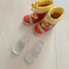 アンパンマン 長靴 赤