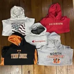 ［格安10pcsまとめ売り］Champion•Hanes パーカー　古着　卸売