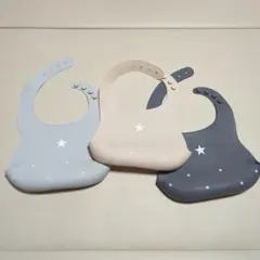 PUPPA PUPOシリコンお食事エプロン 3色セット