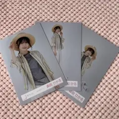 櫻坂46 森田ひかる 麦わら帽子コーデ 生写真 セミコンプ