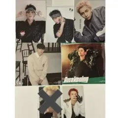 INI 西洸人 ポスカ 生写真 トレカ ラントレ アザジャ